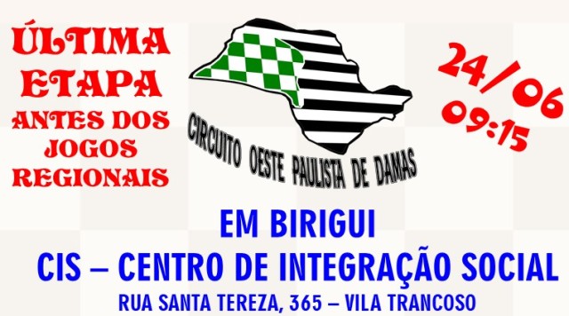 Circuito Interior Paulista De Jogos De Damas